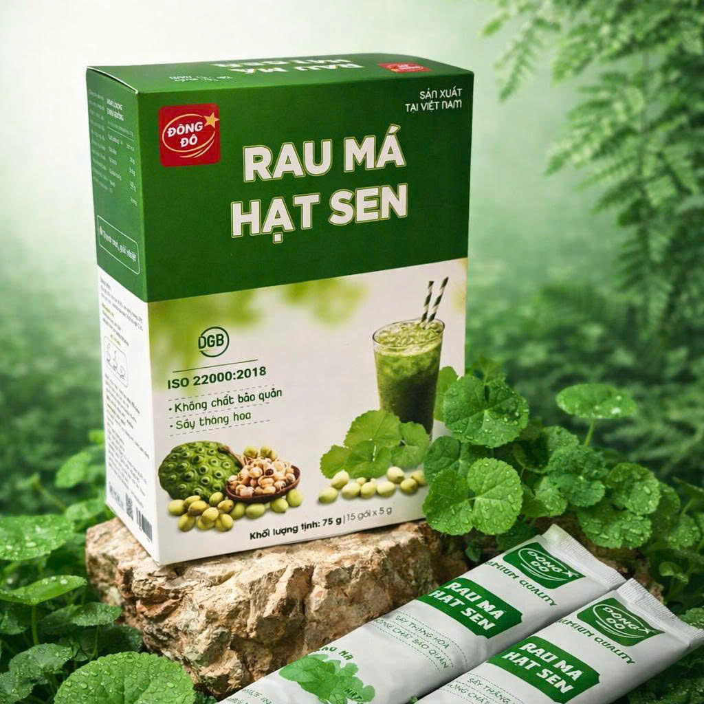 Bột Rau Má Hạt Sen